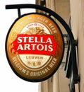 Stella Artois Logo Royalty Free Stock Photo