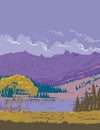 Stella Lake in Great Basin National Park White Pine County Nevada WPA Poster Art