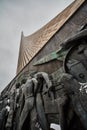 Stella monument in Moscow for cosmonautics and scientists