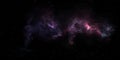 Stellar system and nebula. Panorama, environment 360ÃÂ° HDRI map. Equirectangular projection, spherical panorama