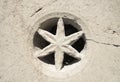 Stellated Stone, ancient city bath water drainage