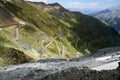 Stelvio pass, Bolzano - Italy Royalty Free Stock Photo