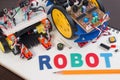 STEM or DIY Electronic Kit , Line tracking robot competition ideas.