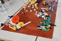 stem ducation constructions parts vehicles Royalty Free Stock Photo
