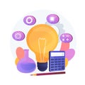 STEM education vector concept metaphor