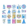 stem engineer process and science icon hand drawn