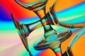 Stemware close up Royalty Free Stock Photo