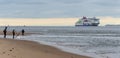 Stena Edda enters the River Mersey