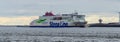 Stena Edda enters the River Mersey