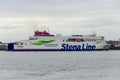 Stena Edda enters the River Mersey