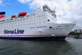 Stena Germanica Cruise Ship on Gothia River, Gothenburg, Sweden