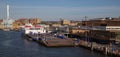 Stena Line Denmark terminal at the port of Gothenburg Sweden