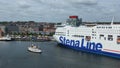 Stena Line located in port of kiel - Germany