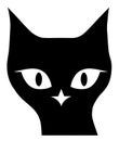 Stencil Cat with Shiny Star Sign (AI Generated