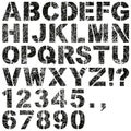 Stencil Letters and Numbers