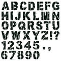 Stencil Letters and Numbers