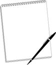 Steno Pad Royalty Free Stock Photo