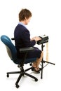 Stenographer Working Royalty Free Stock Photo