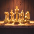 Vintage Chess Set - A Timeless Elegance