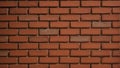 Retro Red Brick Wall Texture. AI Generation Royalty Free Stock Photo