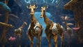The age of robot animals - Giraffe
