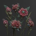 Future Botany - Cyberpunk-inspired Floral Art