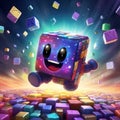 Mischievous Cosmic Cube Character