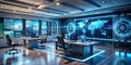 FutureProof Command Center A Futuristic MultiScreen Hub for Global Crisis Management and Strategic DecisionMaking