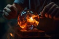Step into the enchanting world of glassblowing