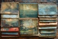 Timeless Treasures: Exploring the Charm of Old Leather Bound Books Royalty Free Stock Photo