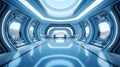 Sleek and Minimal Inside the Futuristic Machine Hall with Cutting-Edge System
