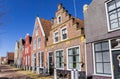 Step gable on a historic house in Harlingen Royalty Free Stock Photo