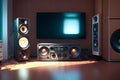 Immersive Entertainment: Surround Sound Home Theater Experience