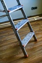 Step ladder detail Royalty Free Stock Photo