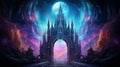 Neon Celestial Gateway