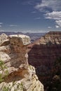 Step mountain sight in grand canyon Royalty Free Stock Photo