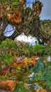 Floating Mountains in The World of Avatar at Disney`s Animal Kingdom