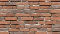 Vintage Brickwork Seamless Texture Background. AI Generation Royalty Free Stock Photo