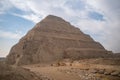 Step pyramid of Djoser in Saqqara, an archeological remain in the Saqqara necropolis, Egypt Royalty Free Stock Photo