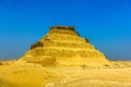 The Step Pyramid of Djoser at Saqqara Royalty Free Stock Photo