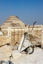 The Step Pyramid Of Djoser in Saqqara Royalty Free Stock Photo