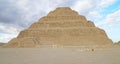 The Step Pyramid of King Djoser (Djeser or Zoser) in Saqqara, Egypt Royalty Free Stock Photo