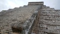 Step-pyramid & Maya temple at Chichen Itza