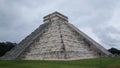 Step-pyramid & Maya temple at Chichen Itza