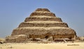 Old step Pyramid of Saqqara. Royalty Free Stock Photo