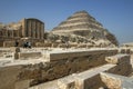 The Step Pyramid at Saqqara in northern Egypt.