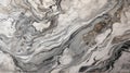 Grey Veil Marble Serenity: A Luxurious Panoramic Banner Featuring an Abstract Marbleized Texture Illuminated by Gentle Grey Tones