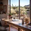 Minimalist Chic in Your Desert Modern Workspace