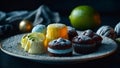 Hauntingly Beautiful Dark Nautical Ghost-Core Sweets & Cakes in Full Moon Portrait