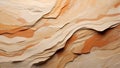 Sculpted Illusions: Abstract Sandstone Dreams. AI generate Royalty Free Stock Photo